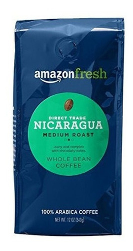 Amazonfresh Direct Trade Nicaragua Café En Grano Entero
