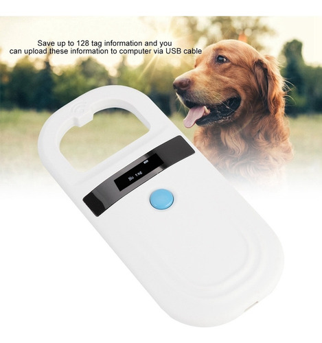 Recarregável Animal Chip Id Scanner Microchip Scanner Pet