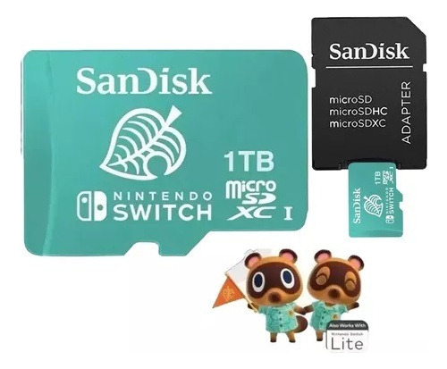 Memoria Micro Sd De 1 Tb For Nintendo Switch 4k De 1 Tb, 10