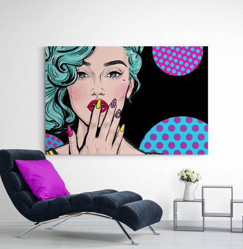 Cuadro En Lienzo Tayrona Store Pop Art 001 70x50cm