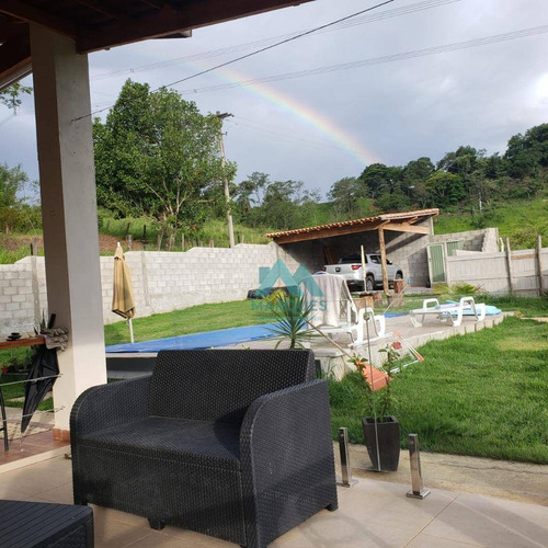 Imagem 2 de 13 de Linda Chácara Com Escritura Apenas 2 Km Do Acesso A Carvalho Pinto - Ch0037