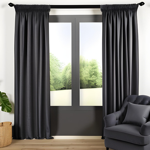 Cortina Blackout Ventana 264x213cm. Triple Capa. Premium.