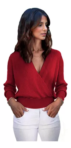 Blusa Roja Dama  MercadoLibre 📦
