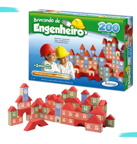 Brincando com as peças do Lego ou blocos para montar - Me põe na história