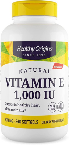 Vitamina E Healthy Origi 240cap - Unidad a $2158