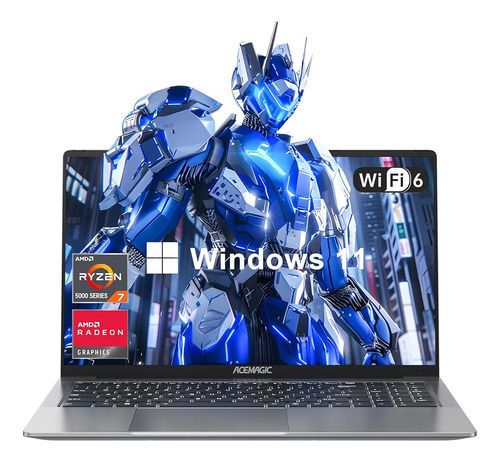 Acemagician Gaming Laptop Ax16pro Gray 16 Gb 512 Gb 60 Hz Amd Ryzen 7 5700u Windows 11 Pro Game Laptop