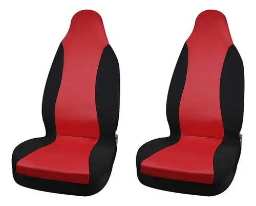 X2 Fundas Cubre Asiento Individual Delantero Tela Auto