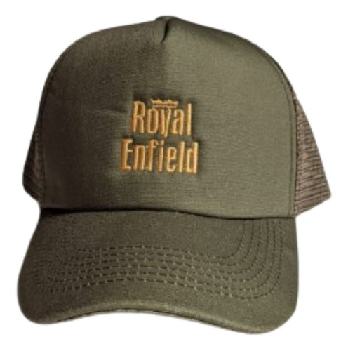 Gorra Regulable Royal Enfield Brand Verde
