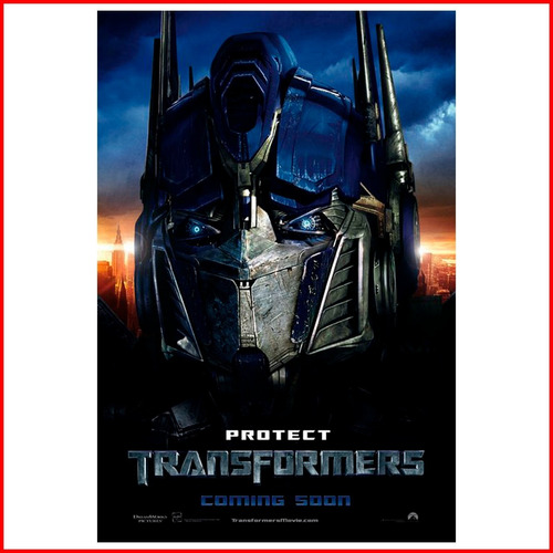 Poster Película Transformers 2007 #6 - 40x60cm