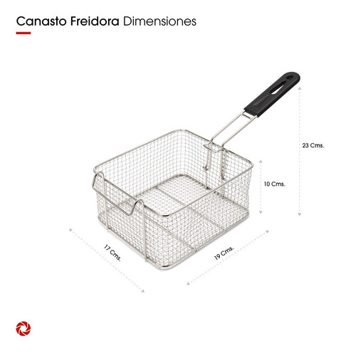 Freidora industrial Turboblender TB-FR6V1 6L acero inoxidable 220V