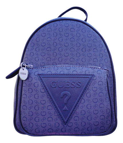 Mochila Guess Original Gris Oscuro Negro Strap Ajustable Dam