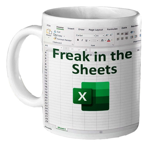 X Freak In The Sheets Taza Regalos Para Jefe, Contador