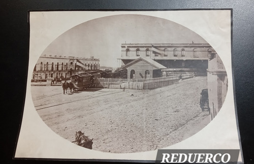 Antigua Foto Estación Tranvía Plaza De Mayo Retiro (Usado)
