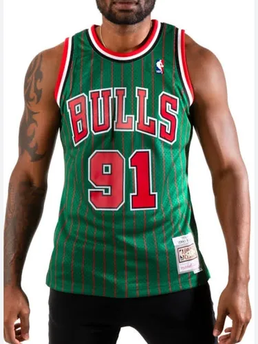 Mitchell and ness sales rodman jersey