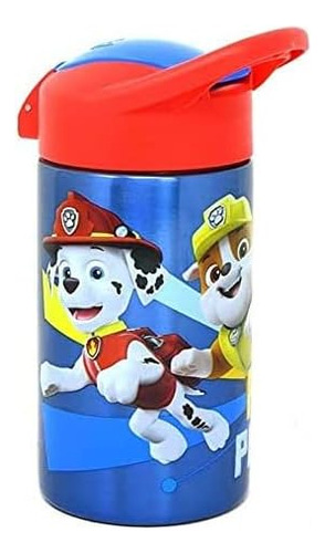 Botella De Acero Inoxidable Niños De Paw Patrol, Aisla...