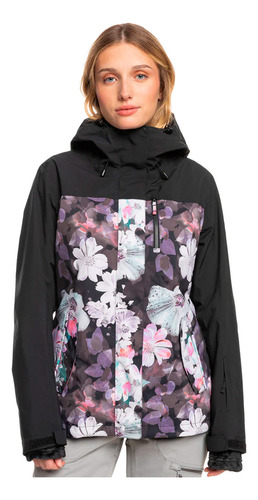 Campera Roxy Jetty 3 En 1 10k Snowboard Ski Mujer 