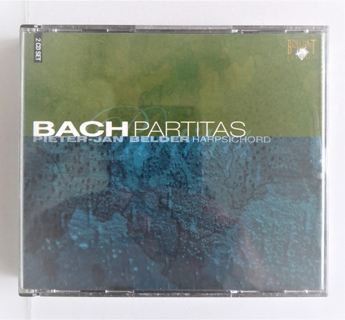 Johann Sebastian Bach Cd 6 Partitas Clavicordio Son 2 Discos