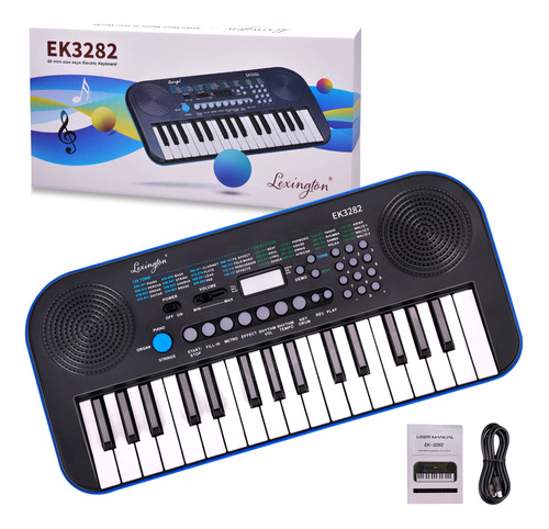 Lexington Ek3282 Mini Teclado Portatil Electrico Digital De