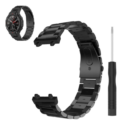 Correa Metalica Smartwatch Compatible Con Amazfit T-rex 2