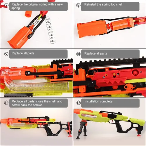Atualize Spring Para Nerf Rival Jupiter Xix-1000 Worker 18kg