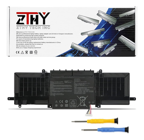 Zthy 50wh C31n1815 Batería P/ Asus Zenbook 13 Ux333 Rx333f