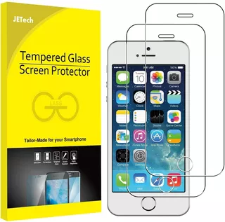 Protector De Pantalla Jetech Para iPhone SE/5s/5c/5 (x2u)