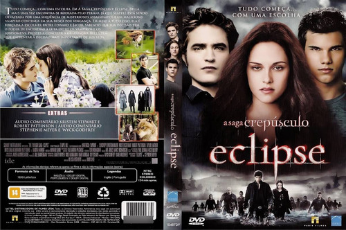Dvd Lacrado Eclipse A Saga Crepusculo Kristen Stewart