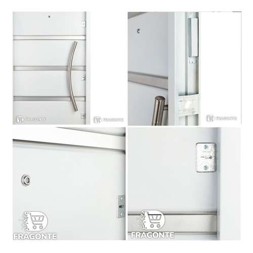 Imagen 3 de 8 de Puerta Multianclaje Exterior De Seguridad Barral E Insertos