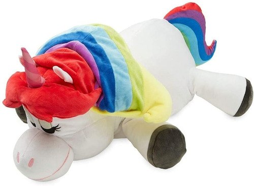 Almohada Unicornio Rainbow Inside Cuddleez De Disney Store