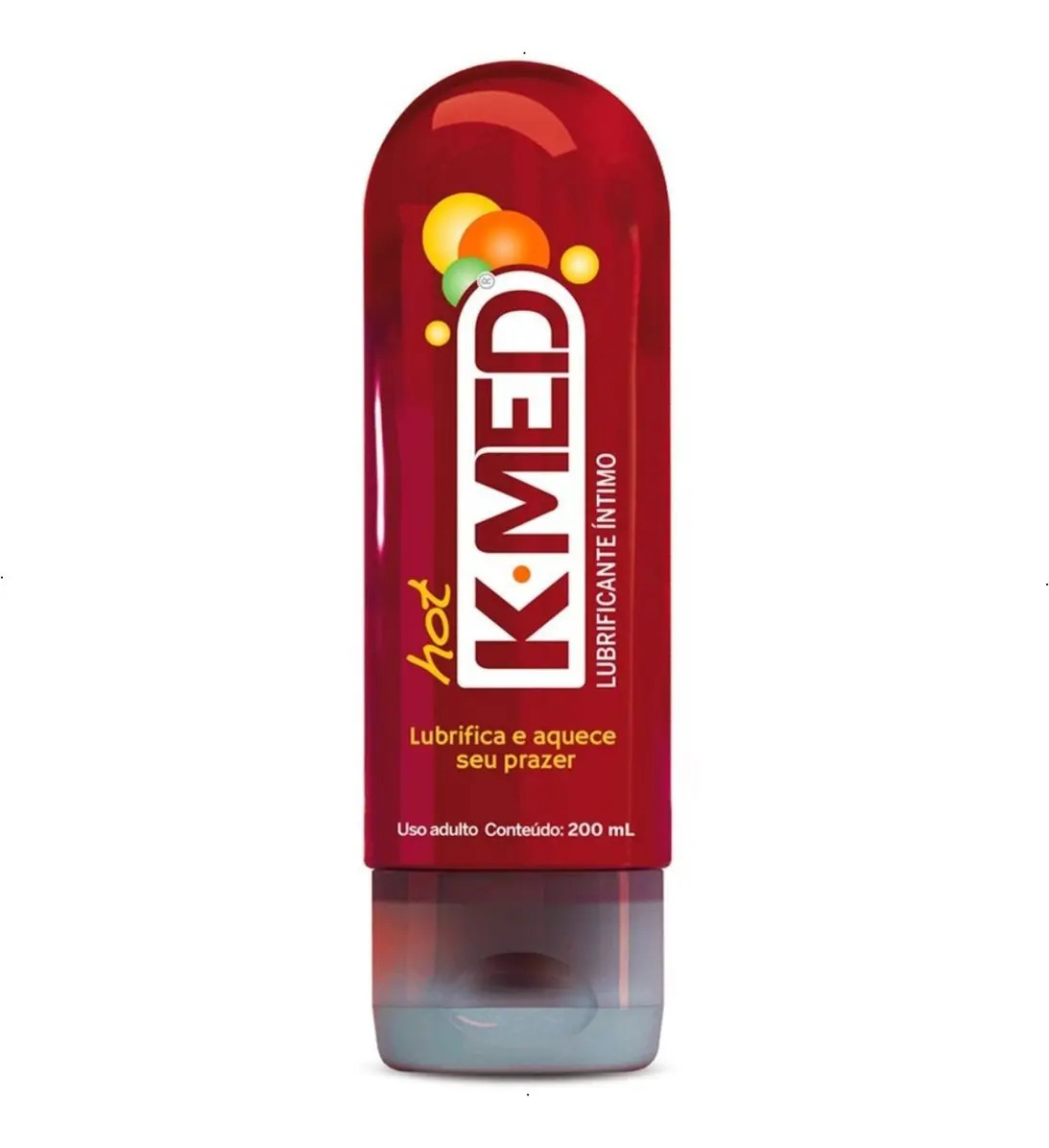 Gel Lubrificante Íntimo K-med Hot Aquecimento Suave 200g