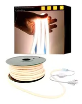 Comprar Tira Led Calida 15mts Neon Flex Cob 220v Siliconada Flexible