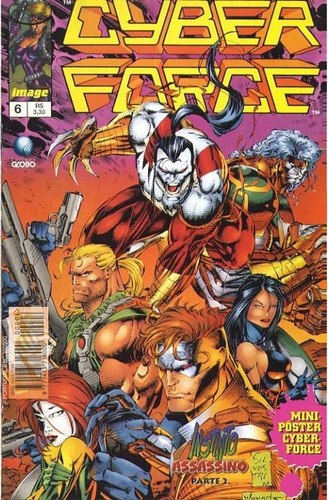 Cyberforce 6 Ripclaw Em Perigo Hq De Ação