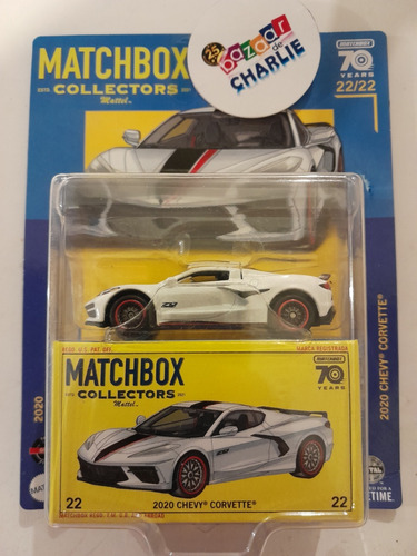 Matchbox | Collectors | 2020 Chevy Corvette Blanco