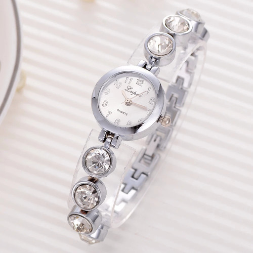 Relógio Feminino Barato Com Pedras / Bracelete