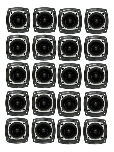 Kit 20 Frente Carcaça Super Tweeter Musicall St 304 