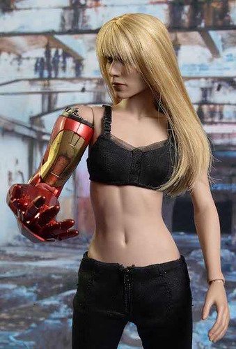 Pepper Potts 1/6 Iron Man 3 Mandarin Marvel Hot Toys Mms310