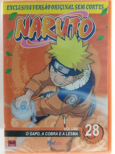 Dvd Naruto Vol 28