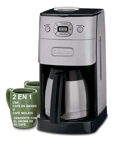 Cafetera Cuisinart Con Molino Automatica Programable 24horas