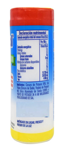 Sal Light Reducida En Sodio Con Sal De Mar 3 Piezas De 140gr