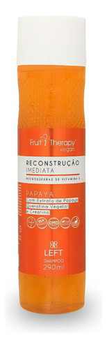  Shampoo Reconstrução Imediata Papaya - Fruit Therapy Vegan