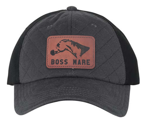 The Boss Mare Sombrero Delantero Acolchado Con Parche De Cue