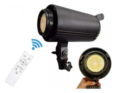 Kit De Iluminación Para Estudio Fotografía Con Softbox 220v Negro Blanca / Cálida Blanca Fría