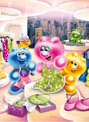 Imagen 2 de 2 de Rompecabezas Ravensburger 500 Pzas De Compras Con Frieda