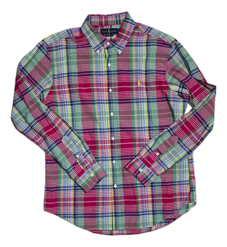 Camisa Ralph Lauren Xgrande Cuadros Colores