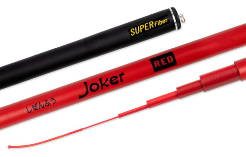 Vara Telescópica Para Pesca Maruri Joker Red 5,00m