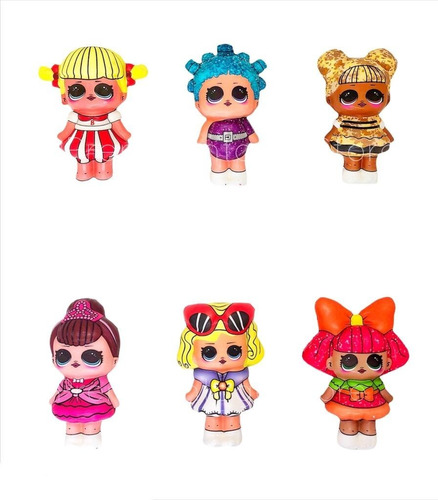 Squishy Muñeca Lol Squishi Antiestres Surprise Diva Fidget 