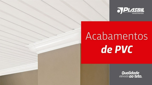 Angulo Pvc Para Cielorraso - Perfil L Cantonera Pvc
