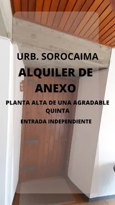 Anexo en alquiler