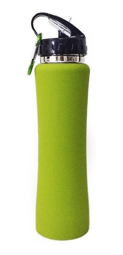 Imagen 2 de 2 de Termo Deportivo Sport 500ml Cantimplora Verde