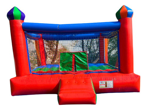 Castelinho Pula-pula 4x4m Castelo Inflável Premium Sem Motor